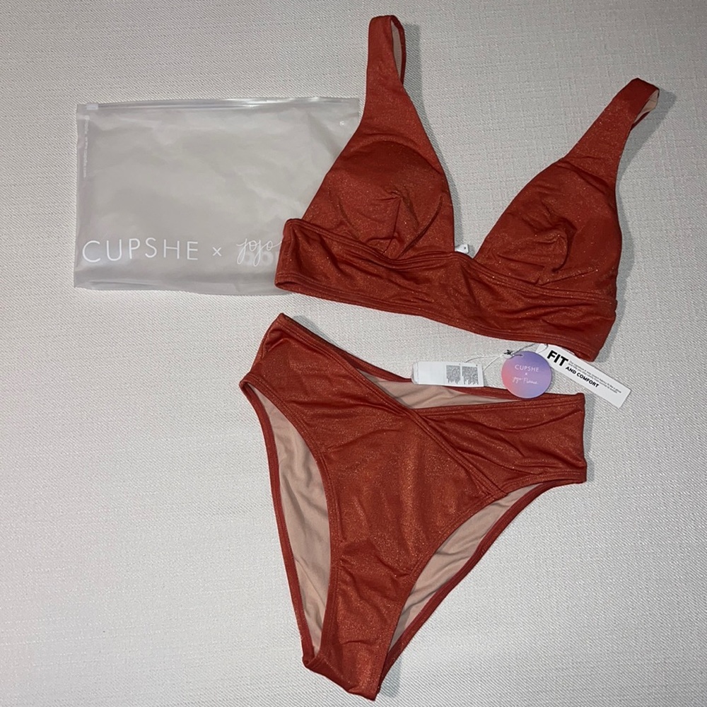 CUPSHE x Jojo Fletcher 2PC Bikini Set - Size: M